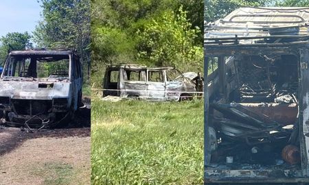 Un macabro hallazgo en un camino rural en el límite entre Santo Tomé y Colonia San Jose generó conmoción este martes. Un macabro hallazgo en un camino rural en el límite entre Santo Tomé y Colonia San Jose generó conmoción este martes.