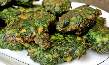 Buñuelos de espinaca. Buñuelos de espinaca.