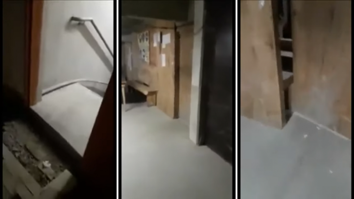 Video: estaba en un estadio de fútbol y grabó un fantasma