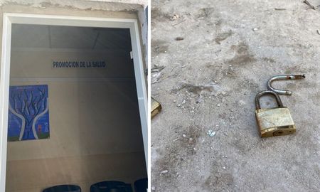 Segundo robo en una semana en el dispensario de barrio Los Hornos. Segundo robo en una semana en el dispensario de barrio Los Hornos.
