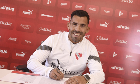 Carlos Tevez fue presentado en Independiente. Carlos Tevez fue presentado en Independiente.