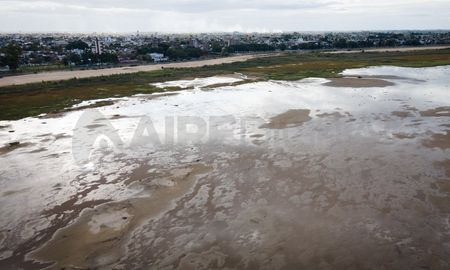 El paisaje de la laguna Setubal es desolador. Una imagen que no se veía desde hacía al menos cinco décadas. El paisaje de la laguna Setubal es desolador. Una imagen que no se veía desde hacía al menos cinco décadas.
