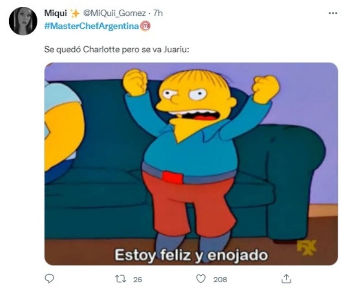 Los memes que dej&oacute; la eliminaci&oacute;n de Juariu.