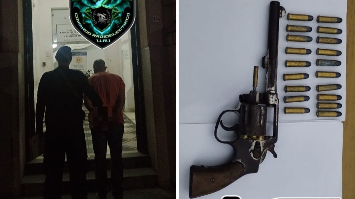 Cinco armas secuestraron en la ciudad de Santa Fe