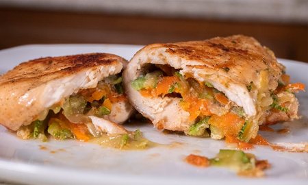Roll de pollo y verduras: la receta perfecta para hacer en casa Roll de pollo y verduras: la receta perfecta para hacer en casa