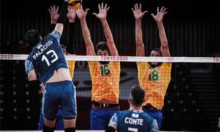 La Selección Argentina de vóley no pudo sostener el nivel y terminó cayendo por 3-2 con Brasil en los Juegos Olímpicos de Tokio. La Selección Argentina de vóley no pudo sostener el nivel y terminó cayendo por 3-2 con Brasil en los Juegos Olímpicos de Tokio.