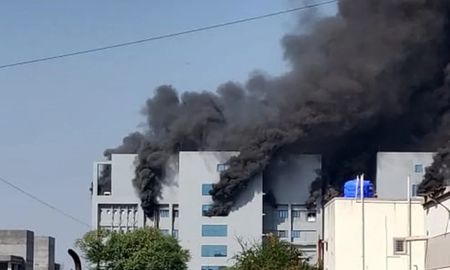 se incendio una gran planta de produccion de vacunas en india se incendio una gran planta de produccion de vacunas en india