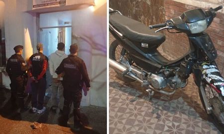 Dos hombres trasladados en Santa Fe por circular en una moto robada Dos hombres trasladados en Santa Fe por circular en una moto robada