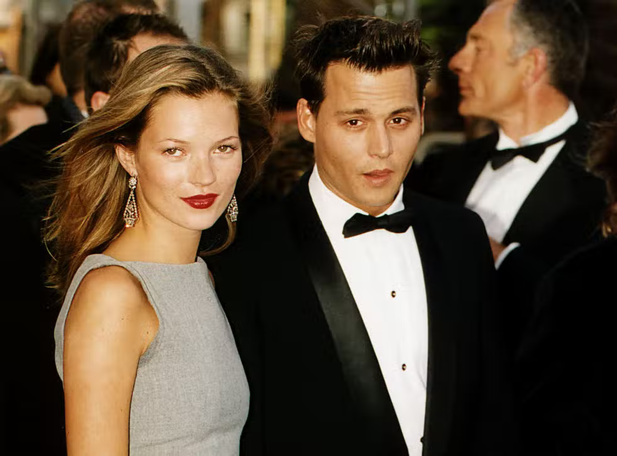 Kate Moss y Johnny Depp mantuvieron una relación entre 1994 y 1998