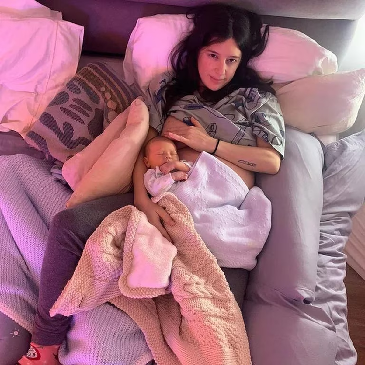 Malena Pichot mostró por primera vez a su hijo, reveló su nombre y revolucionó las redes.