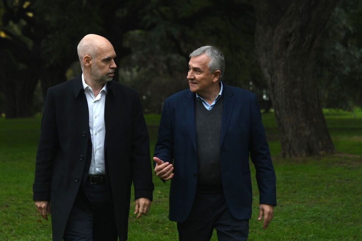 Horacio Rodríguez Larreta será precandidato a presidente y compartirá fórmula con Gerardo Morales.&nbsp;