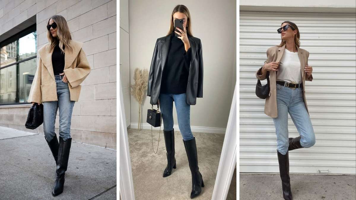 Las botas largas son perfectas para comodidad y estilo en invierno. Las botas largas son perfectas para comodidad y estilo en invierno.