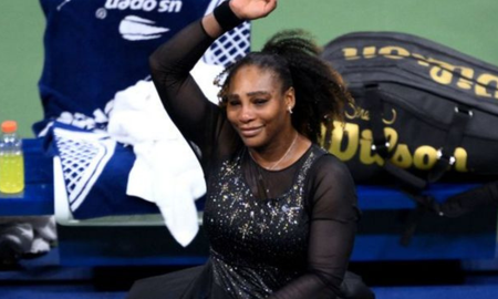 Serena Williams se despidió del US Open. Serena Williams se despidió del US Open.