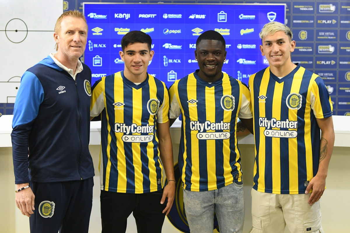 Federico Lussenhoff junto a Marcelo Acosta, el colombiano Dannovi Quiñones y el argentino Tobías Cervera. Federico Lussenhoff junto a Marcelo Acosta, el colombiano Dannovi Quiñones y el argentino Tobías Cervera. 