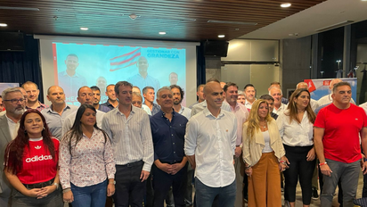 Héctor Desvaux presentó su lista 