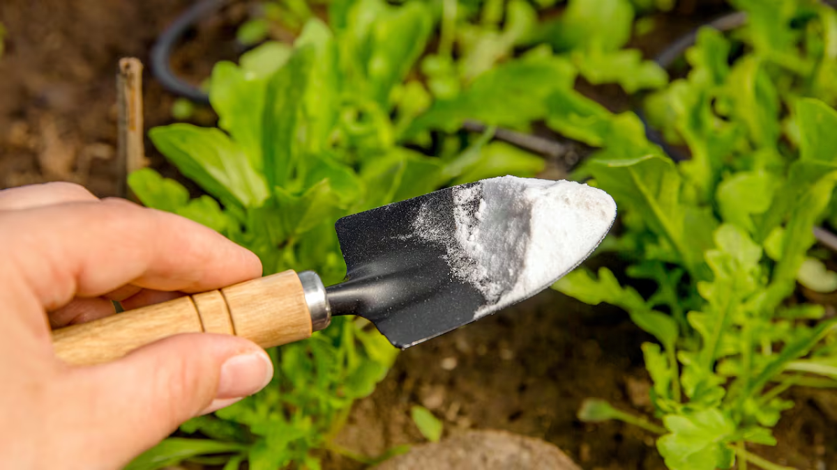 El bicarbonato de sodio es una solución versátil y económica para muchos problemas comunes en el jardín.