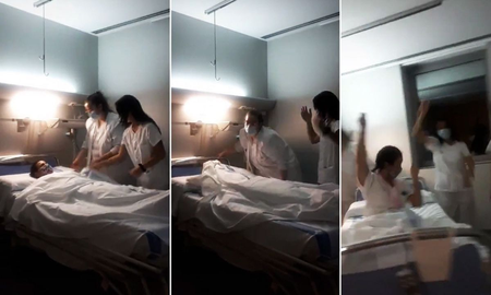 Indignación por una coreografía de enfermeras en TikTok: Se burlan de los muertos Indignación por una coreografía de enfermeras en TikTok: Se burlan de los muertos