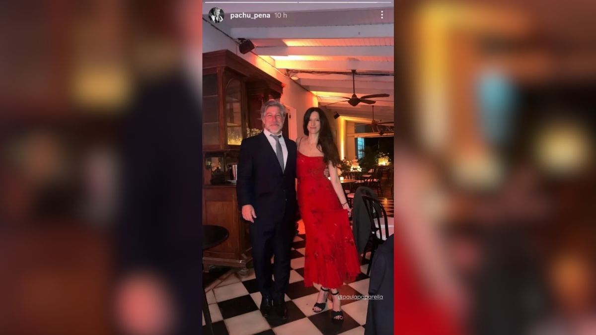 A trav&eacute;s de una historia de Instagram, Pachu Pe&ntilde;a se mostr&oacute; abrazado a su pareja.