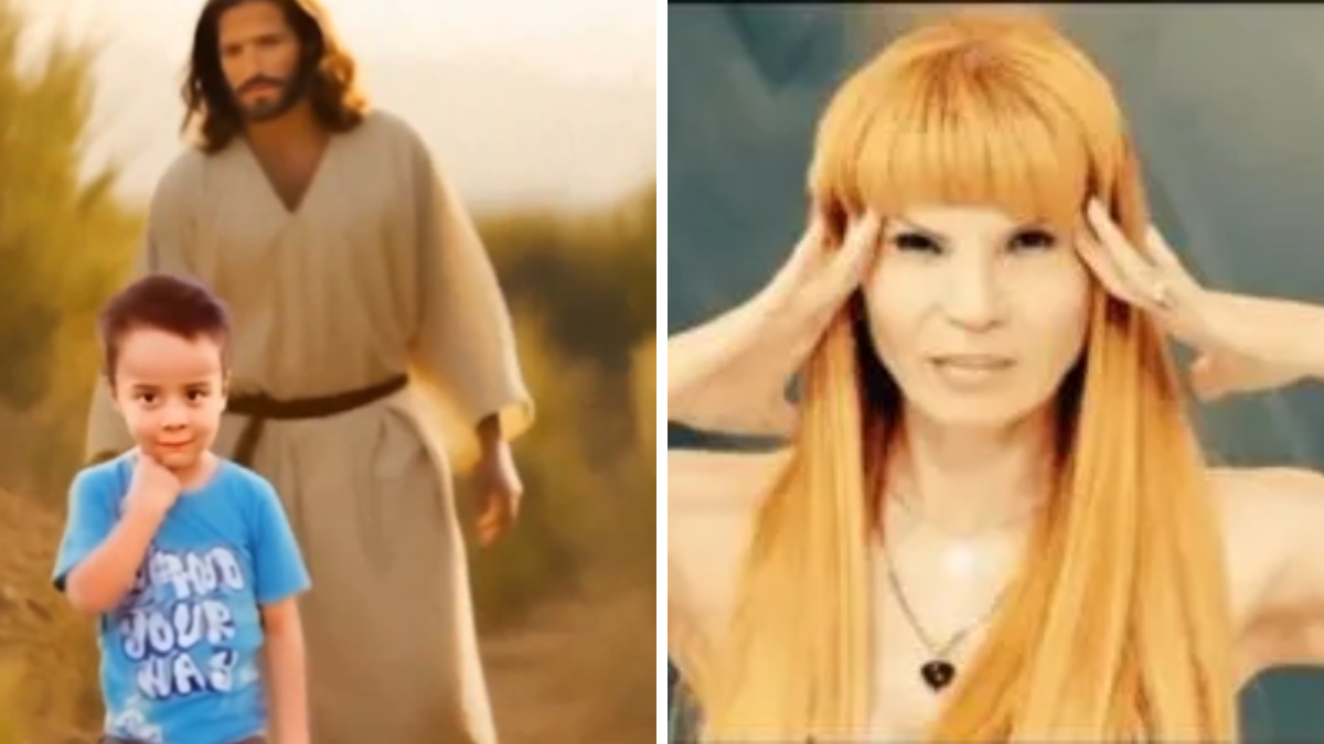 Repudio en las redes por un video de Loan junto a Jesús generada con IA y las predicciones de videntes