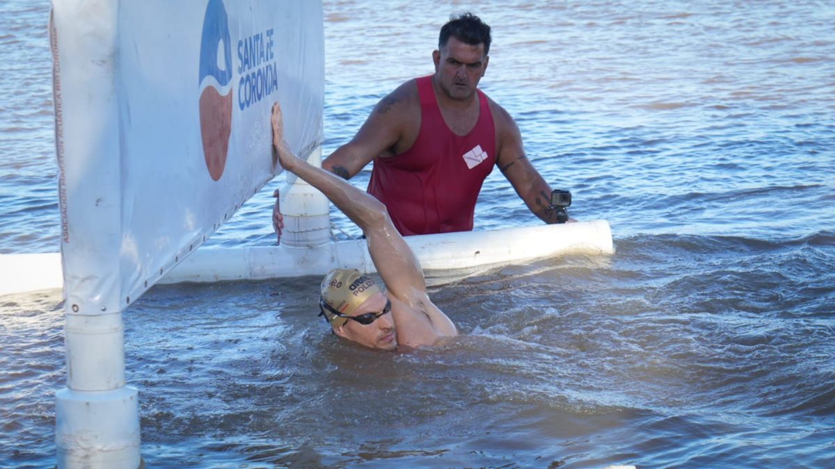 Alessio Occhipinti finalizó primero en la Sprint de la Maratón Santa Fe-Coronda que se realizó en la costa corondina.