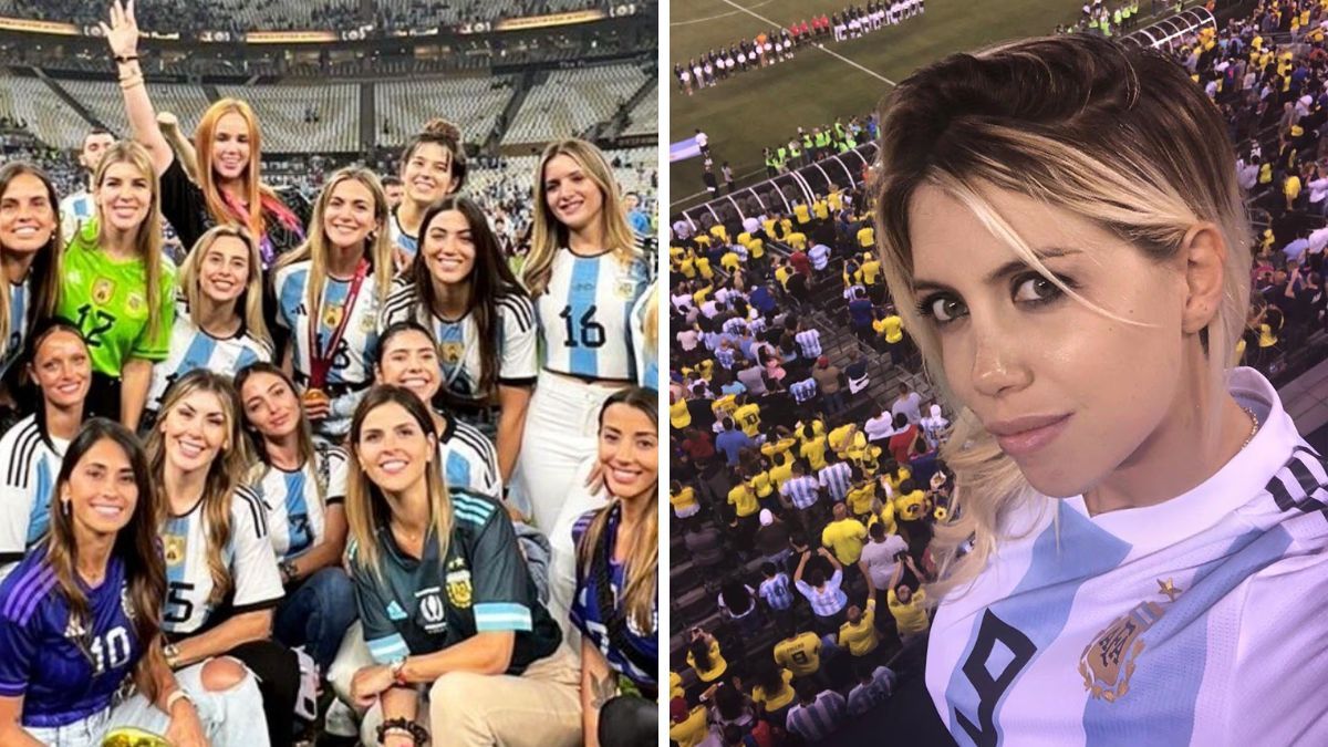 El tenso vínculo de Wanda Nara con las esposas de la Selección.