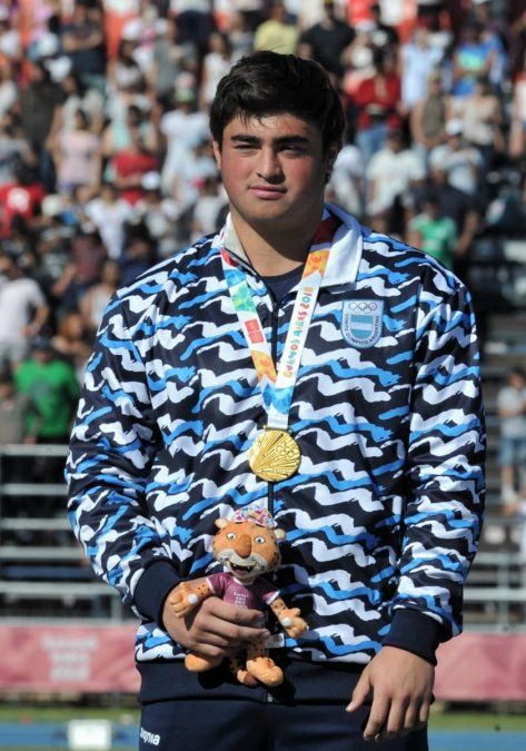 ¡Nazareno Sasia es de oro!