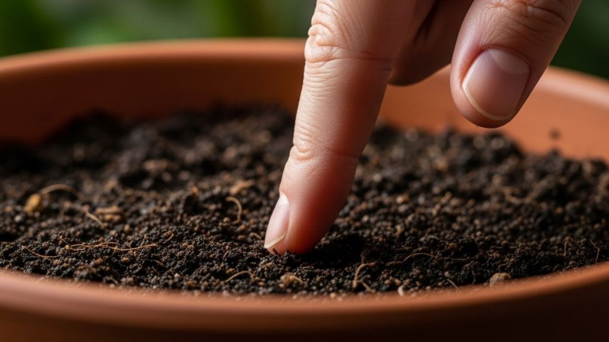 Las plantas pueden crecer mucho. 