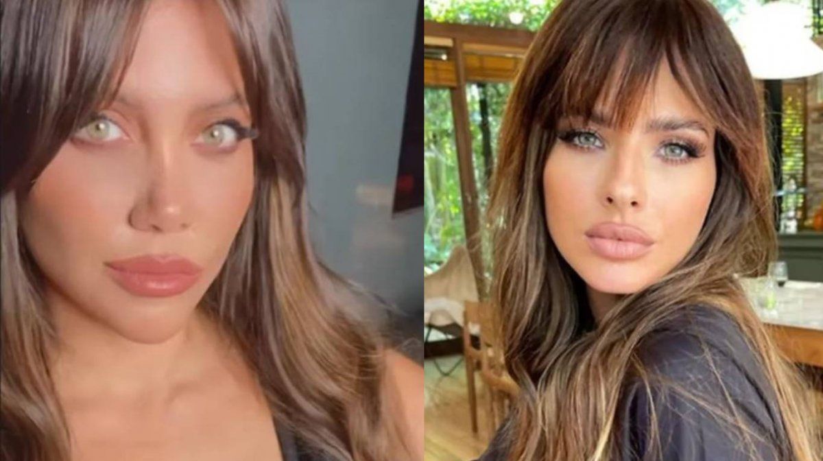 Wanda Nara y la China Suárez, dos gotas de agua.