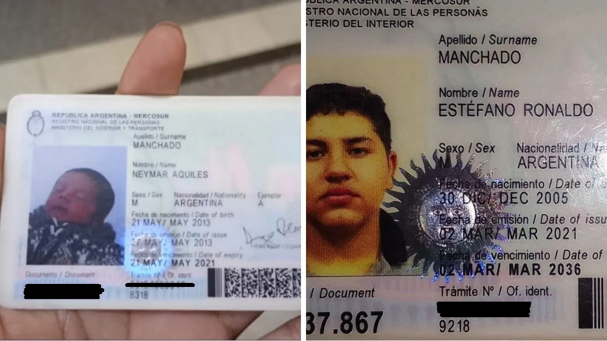 Un santafesino hincha de Brasil llamó a sus hijos Ronaldo y Neymar. Un santafesino hincha de Brasil llamó a sus hijos Ronaldo y Neymar.