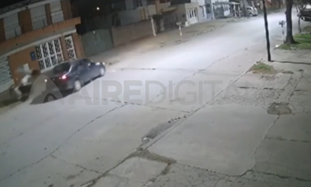 Choque intencional en Venado Tuerto: captura del video Choque intencional en Venado Tuerto: captura del video