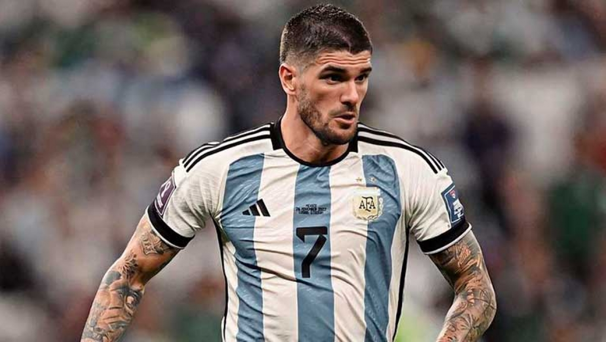 El director técnico del seleccionado argentino, Lionel Scaloni, contará hoy con Rodrigo De Paul como titular.