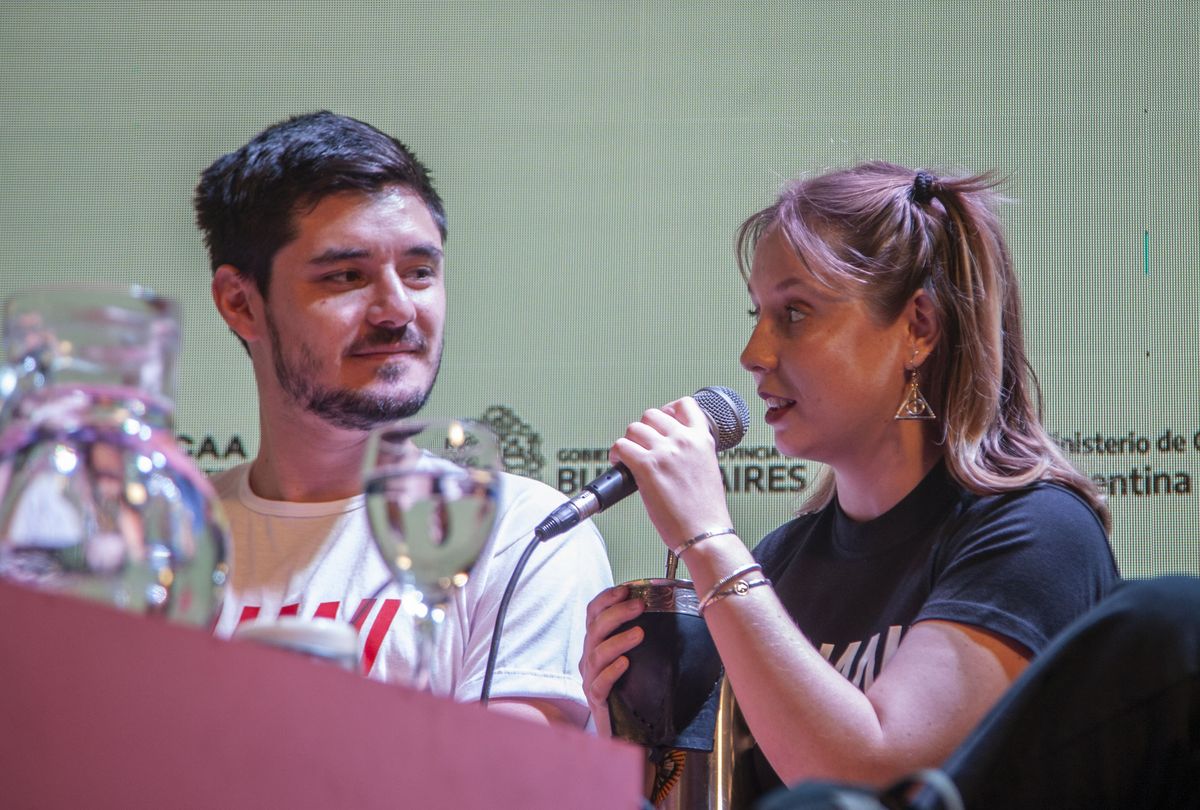 Juanma y Cielito de Chan Cine. Juanma y Cielito de Chan Cine.