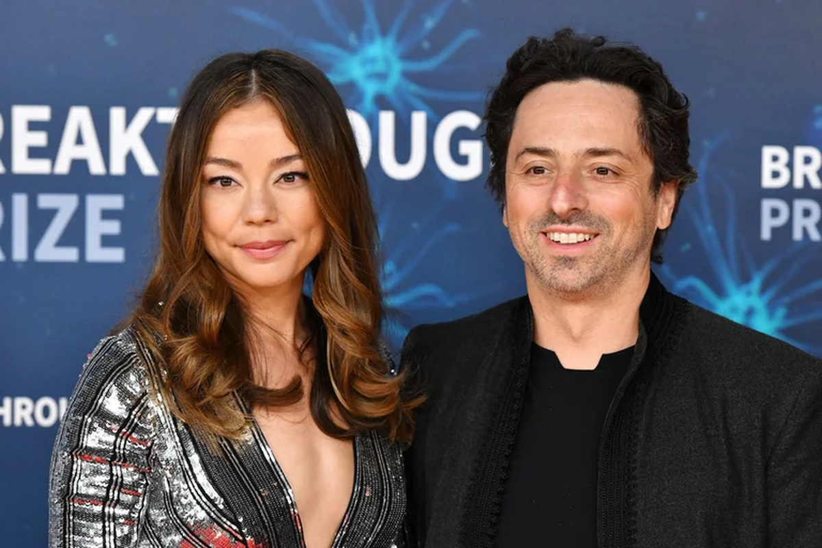 Sergey Brin y Nicole Shanahan