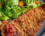 Receta de milanesas de carne picada. Receta de milanesas de carne picada.