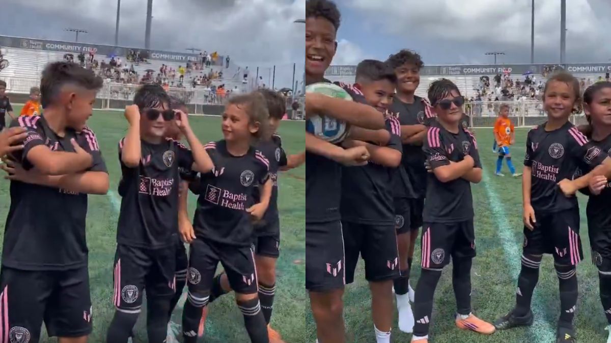 Ciro Messi hizo un golazo de tiro libre en Inter Miami y celebró con lentes de sol