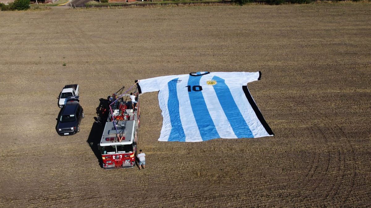 Esta es la réplica de la camiseta de Lionel Messi