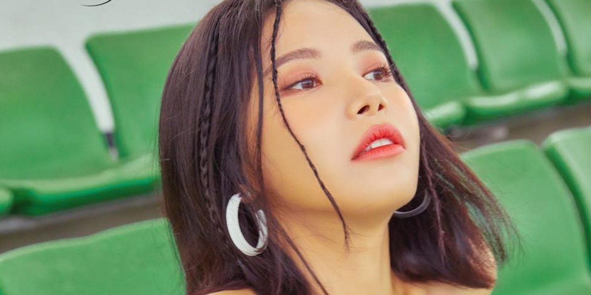 La líder del grupo de Kpop