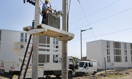 La subestación transformadora que pidió la EPE es clave para que las viviendas puedan tener electricidad. La subestación transformadora que pidió la EPE es clave para que las viviendas puedan tener electricidad.