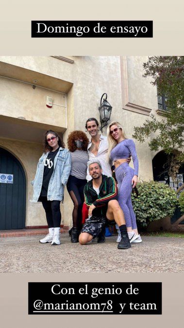 Mariano Martínez acompañará a Luciana Salazar y Moliniers.