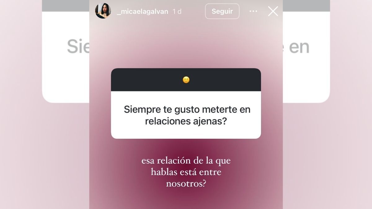 Micaela Galván defendió su vínculo con Nano de Gran Hermano. Micaela Galván defendió su vínculo con Nano de Gran Hermano.