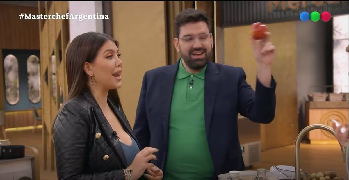 En MasterChef, Wanda Nara desafió a Damián Betular y a Rodrigo Salcedo.