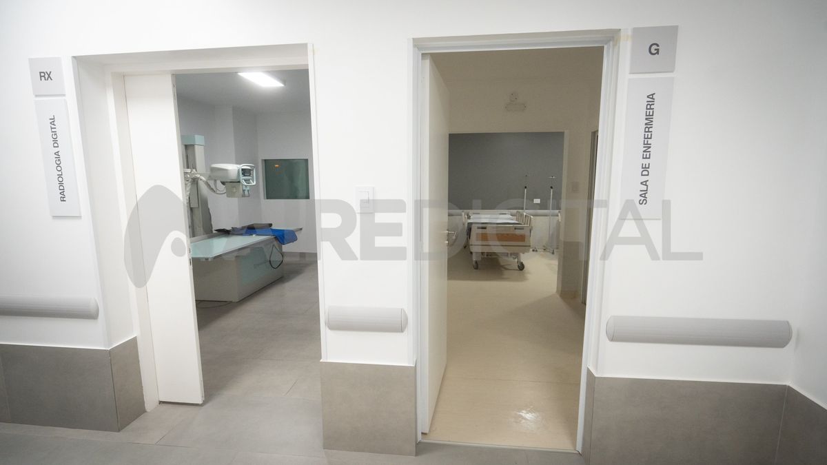 Así luce la nueva sede del Sanatorio Santa Fe en Santo Tomé. Así luce la nueva sede del Sanatorio Santa Fe en Santo Tomé.