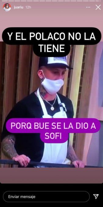 Actitudes sospechosas entre El Polaco y Sofía Pachano. 