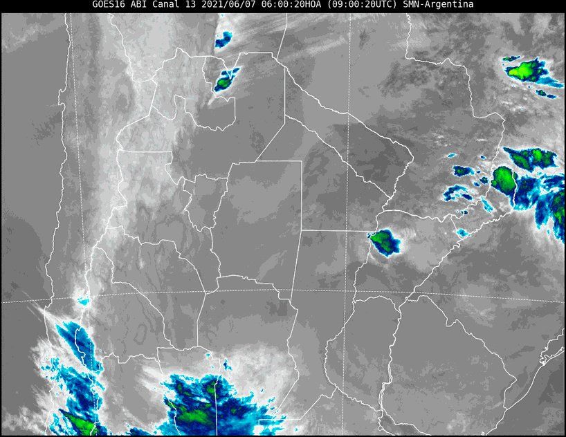 Imágenes satelitales.