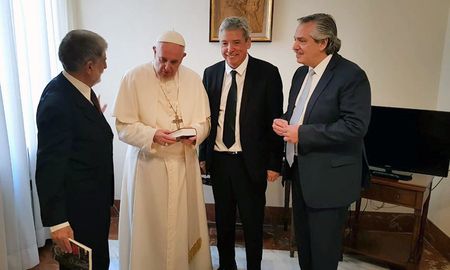 el papa francisco recibira a alberto fernandez el 31 de enero el papa francisco recibira a alberto fernandez el 31 de enero