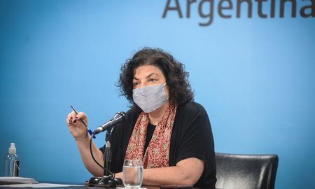 Vizzotti quiere poner énfasis en la vacunación ante la amenaza de Ómicron. Vizzotti quiere poner énfasis en la vacunación ante la amenaza de Ómicron.