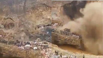 Tragedia: al menos 32 mineros ilegales murieron por un puente improvisado