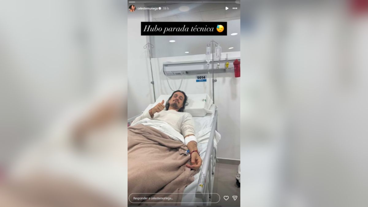 La historia de Instagram que subió Celeste Muriega y desató preocupación. La historia de Instagram que subió Celeste Muriega y desató preocupación.