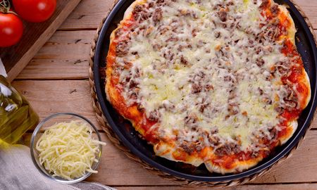La auténtica masa de pizza ¡en 10 minutos! La auténtica masa de pizza ¡en 10 minutos!