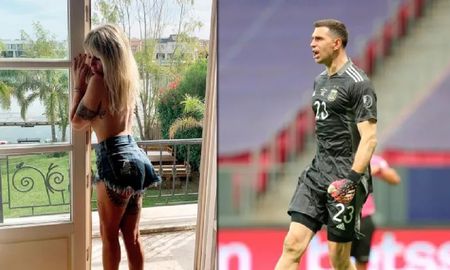 El tuit hot que Florencia Peña le dedicó a Dibu Martínez El tuit hot que Florencia Peña le dedicó a Dibu Martínez